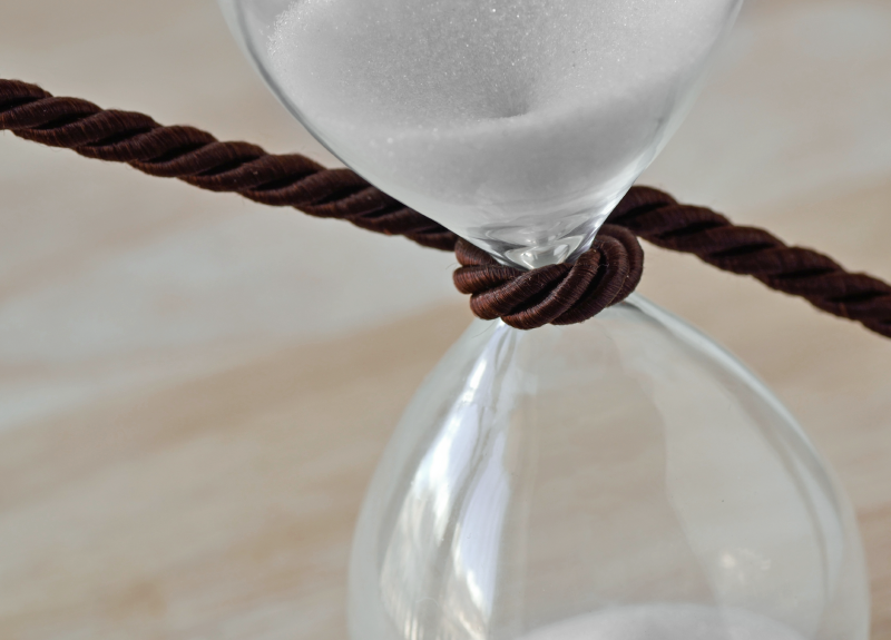 Anti-aging hourglass