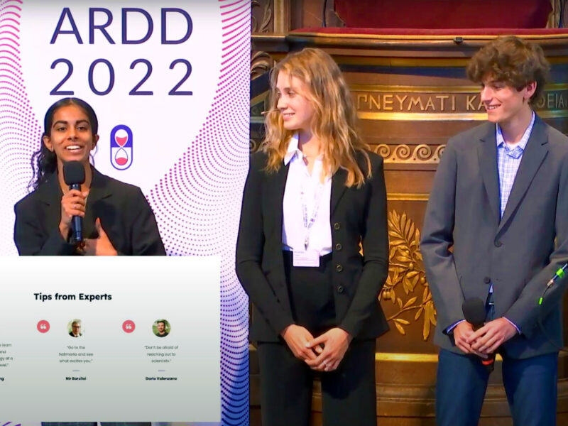 High School Students Use AI to Make Aging and Glioblastoma Discoveries