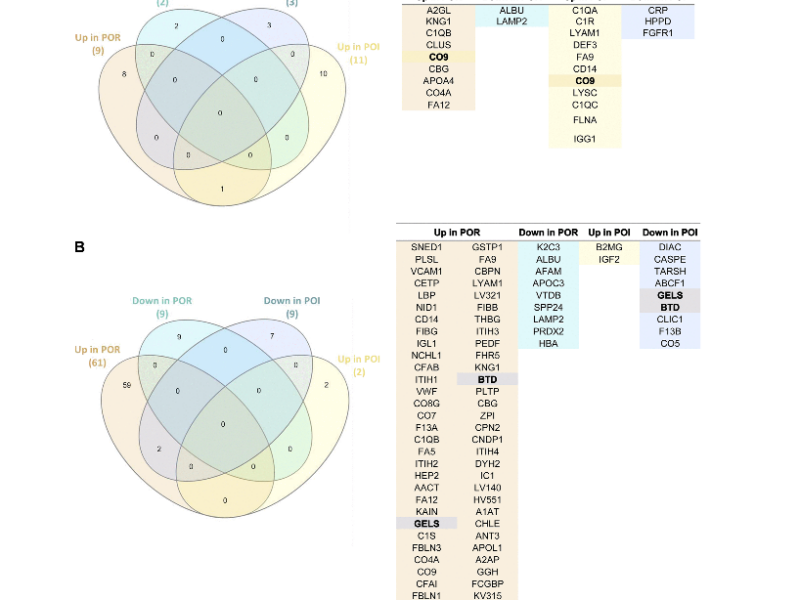 Systemic changes induced by autologous stem cell ovarian transplant in plasma proteome of women with impaired ovarian reserves