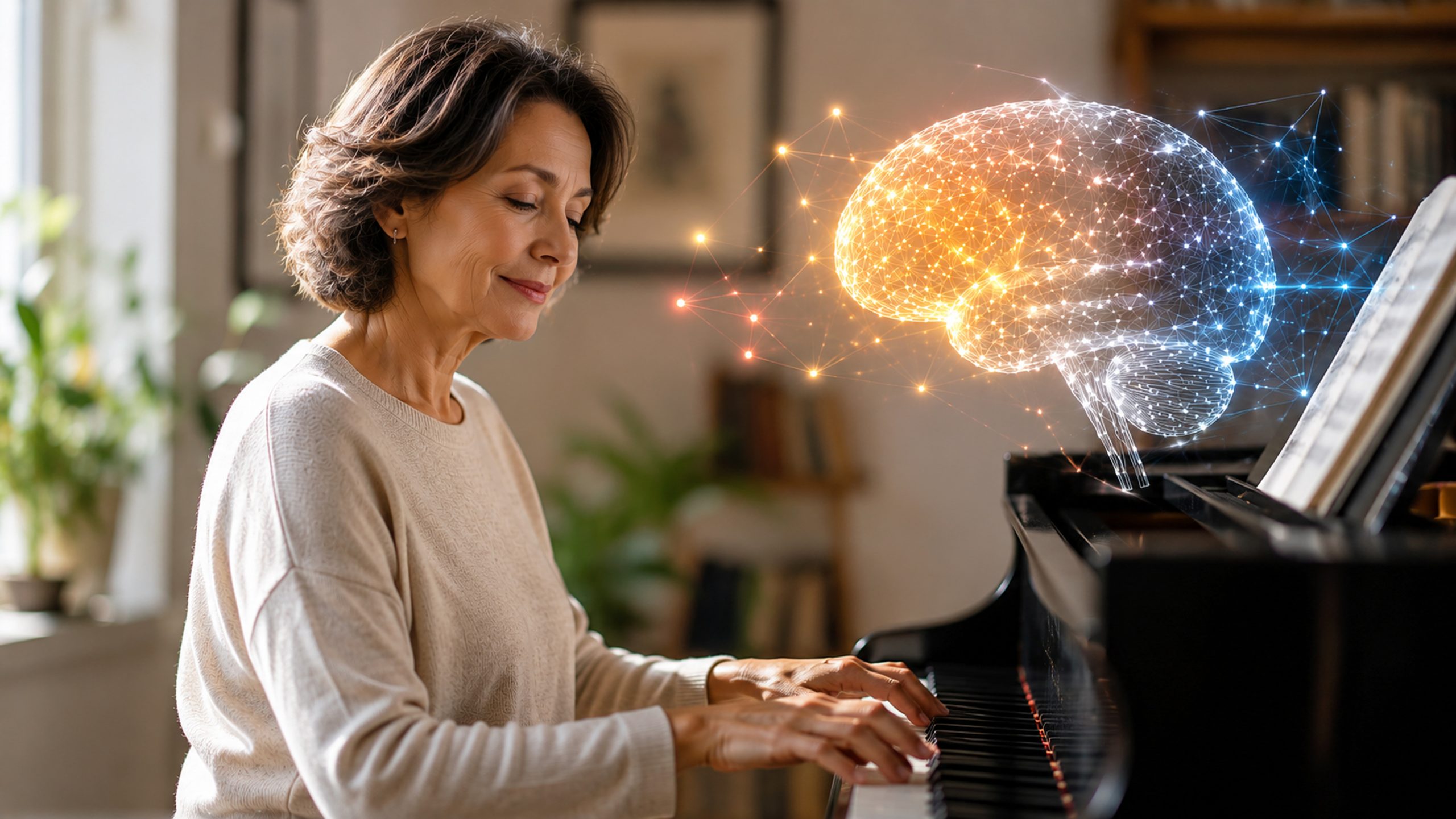 Brain Flexibility Is Linked to Hand Coordination During Aging